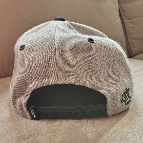 NWOT HOZO Cynical Rabbit Free Size Snapback In Gray - Picture 7 of 13